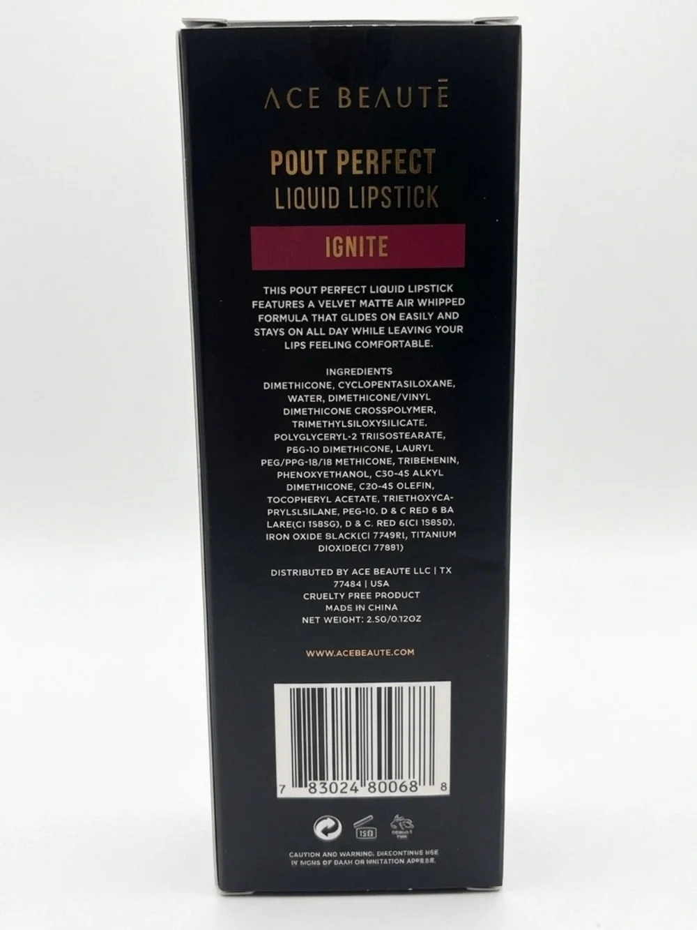 Ace Beauté Pout Perfect Liquid Lipstick